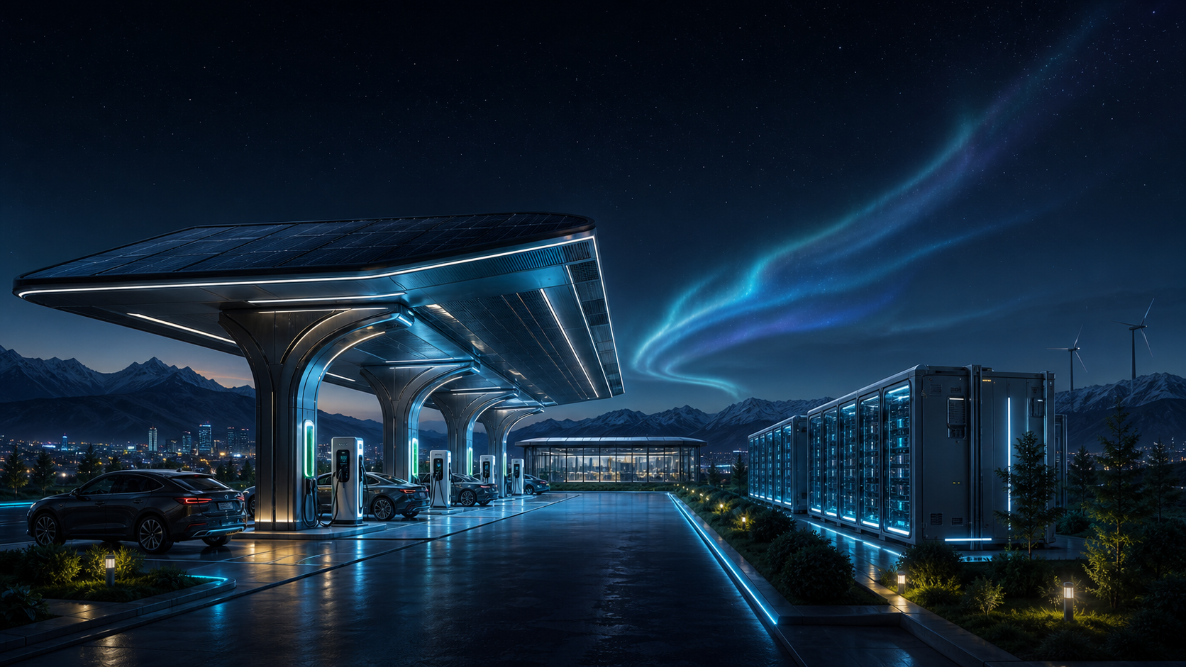 SUNNIC smart EV charging and energy infrastructure